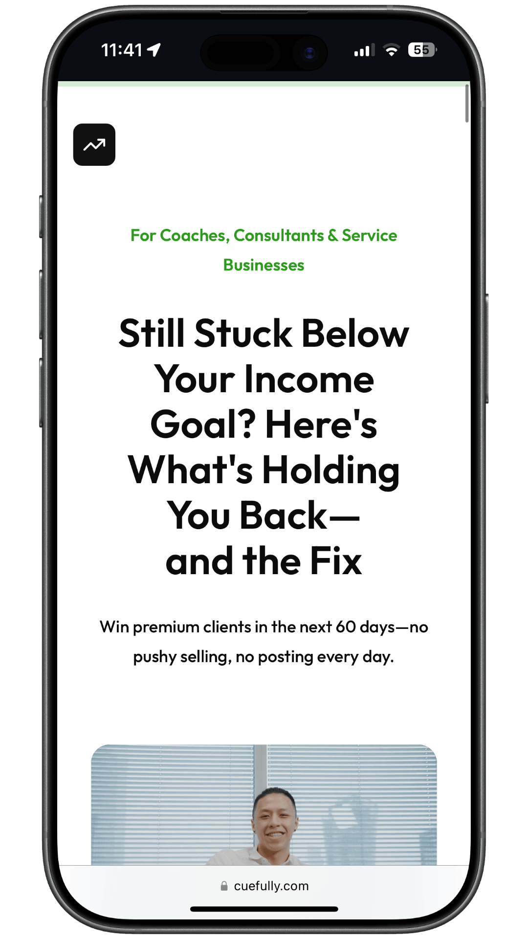 Coaching Application Funnel funnel template preview