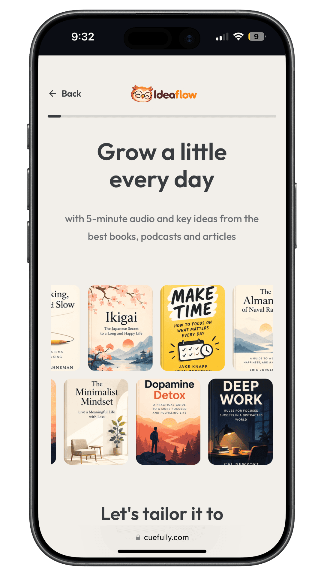 Web2App Quiz Funnel funnel template preview
